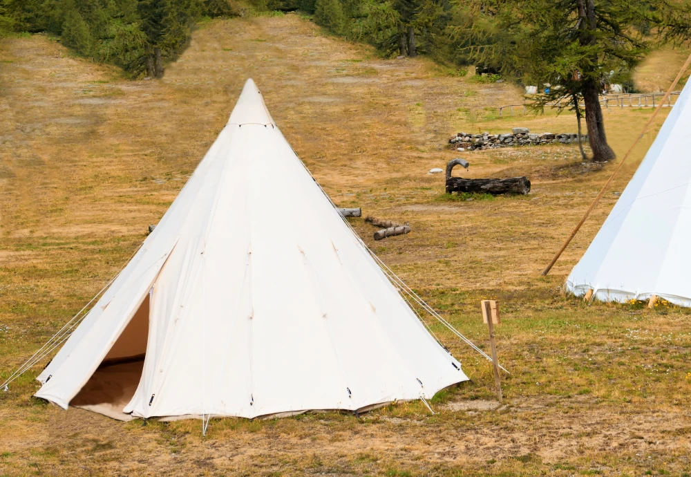 pyramid style tents