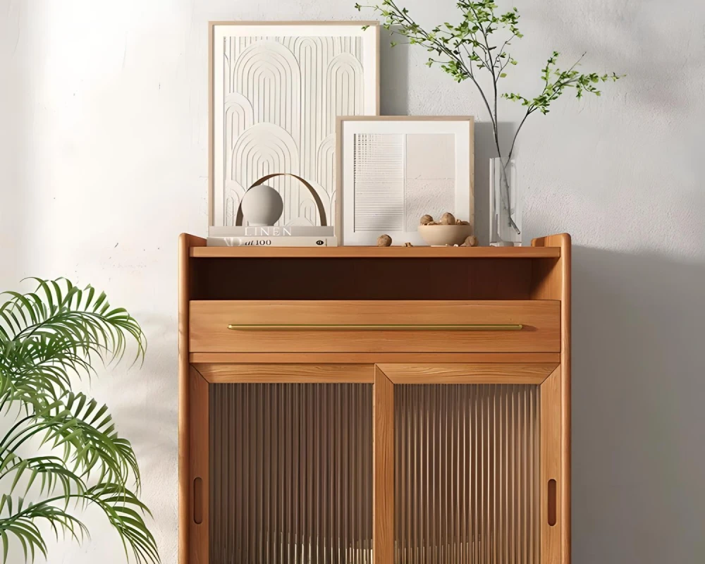 wood sideboard buffet cabinet