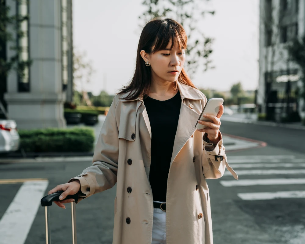 carry on luggage leather