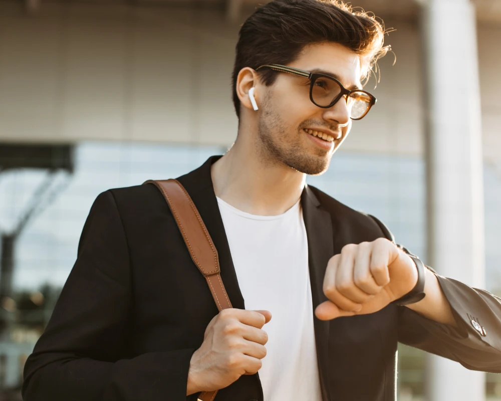 red leather carry on luggage